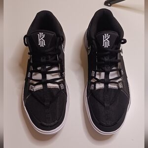 Nike Kyrie's Black and White Athletic Shoes